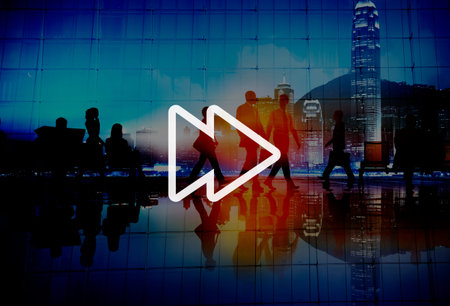 Fast Forward Multimedia Music Audio Concept