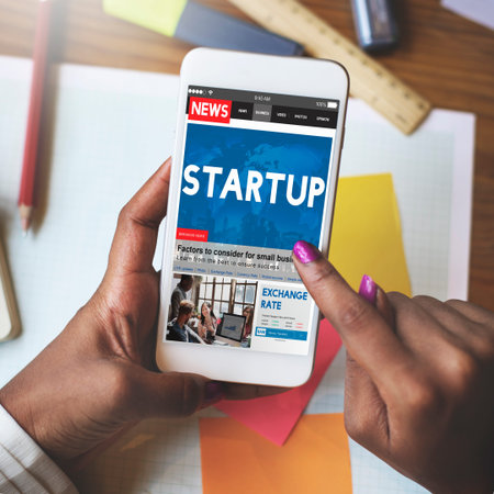 Start Up Growth Launch Business Success Connecting Concept