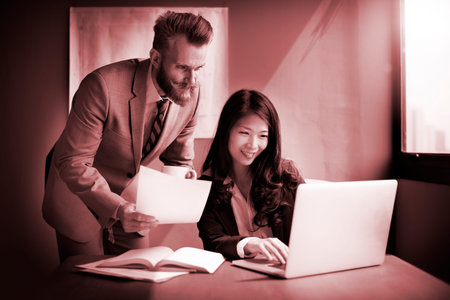 Business People Communication Discussion Planning Working Concept