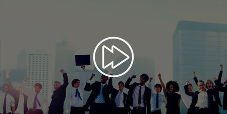 Fast Forward Multimedia Music Audio Concept