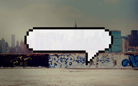 Speech Bubble Message Annouce Communicate Chat Concept
