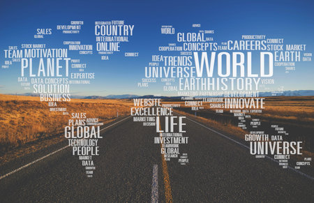 Planet World Earth Universe Global Innovation Concept