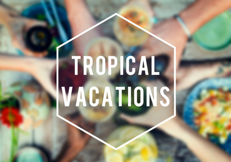 Summer Beach Friendship Holiday Tropical Vacation Concept