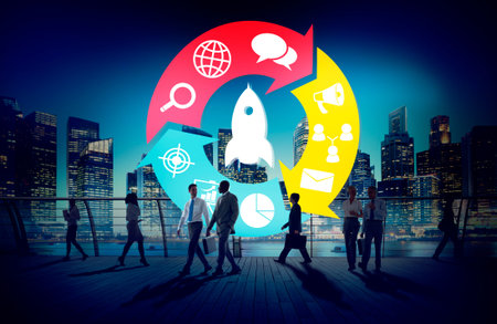 Innovation Start Up Success Growth Concept