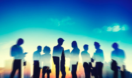Business People Discussion Communication Meeting Concept