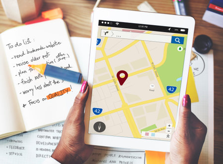 Map Mapping Location Guideline Navigation Concept
