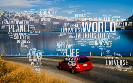 Planet World Earth Universe Global Innovation Concept