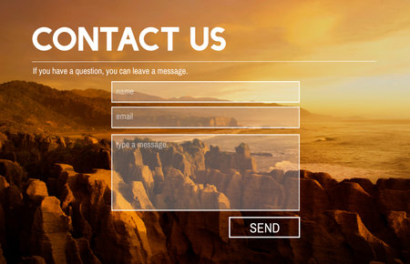 Contact Us Service Support Information Feedback Concept
