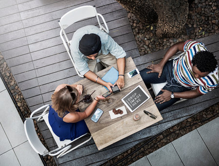 Conversation Ideas Interior Designer Meeting Teamwork Concept