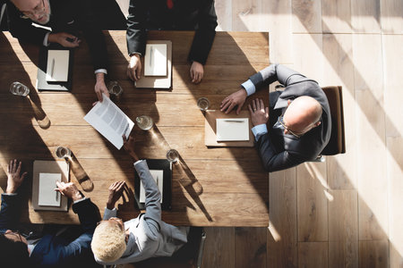 Business People Meeting Conference Brainstorming Concept