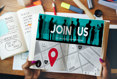 Join Us Application Company Hiring Concept