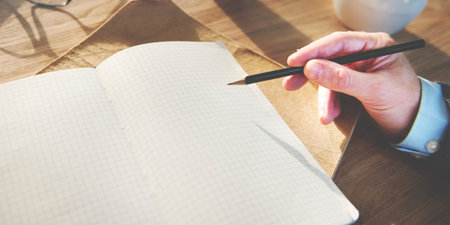 Writing Communication Message Correspondence Concept