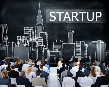 Startup New Business Vision Strategy Launch Concept