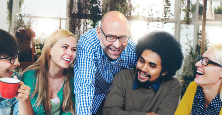 Brainstorming Collaboration Contemporary Hipster Concept