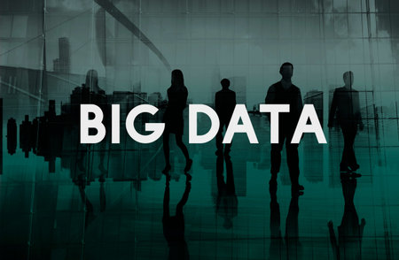 Big Data Information Storage Server Online Technology Concept