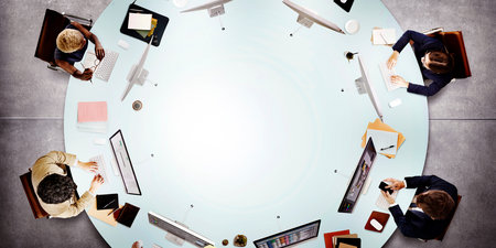 Computer Internet Networking Wireless Business Concept