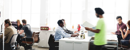 Collaboration Planning Sharing Support Business Concept