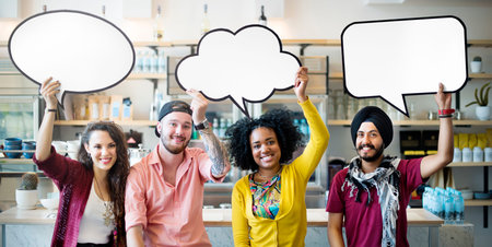 Speech Bubbles Communication Message Connect Concept