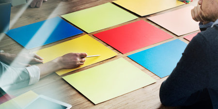 Business Team Meeting Project Planning Concept
