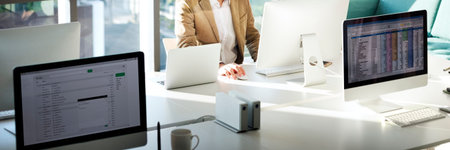Business People Meeting Discussion Working Office Concept
