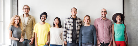 People Friends Diversity Happiness Concept