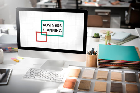Business Plan Planning Goals Ideas Process Concept
