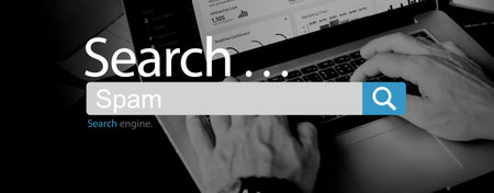 Spam Advertisement Phishing Virus Security Concept