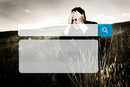 Search Box Technology Internet Browse Browsing Online Concept