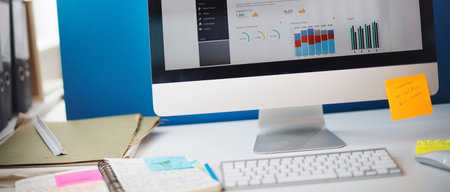 Business Chart Graph Growth Success Target Data Concept