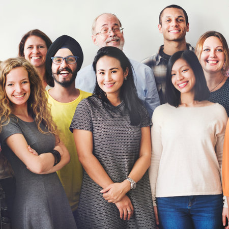 Diversity People Group Team Union Concept