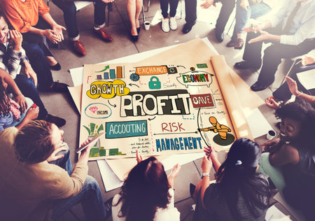 Profit Income Earning Financial Money Proceeds Concept