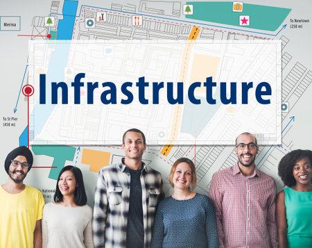 Infrastructure City Plan Design Location Concept