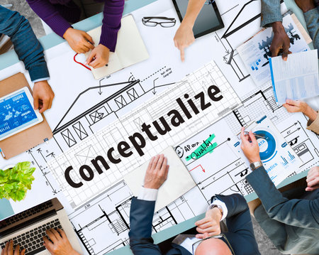 Business meeting on conceptualization