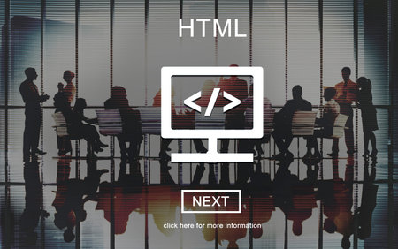 HTML Online Website Technology Online Programming Concept