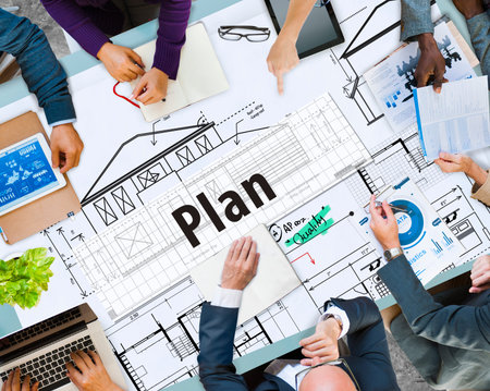 Business planning concept