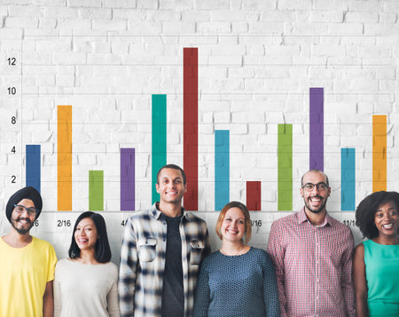Analysis Analytics Bar graph Data Information Concept