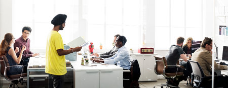Collaboration Planning Sharing Support Business Concept