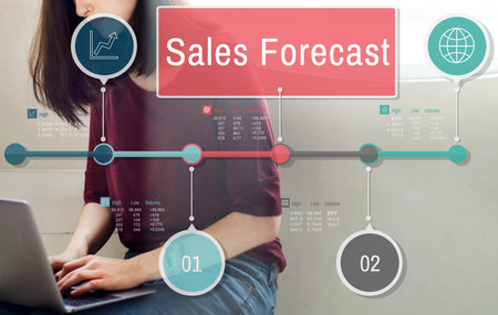 Sales Forecast Planning Strategy Business Concept