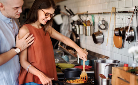 Couple Eating Food Feeding Sweet Concept