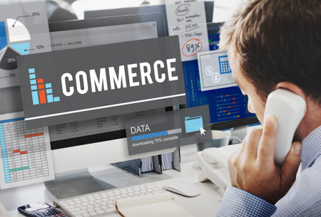 Commerce Marketing Business Finance Concept