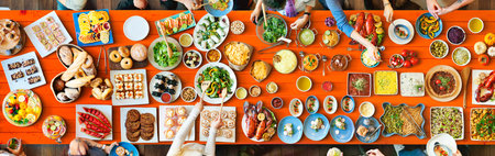 Food Festive Restaurant Party Unity Concept