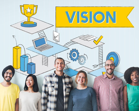 Vision Mission Planning Aspirations Process Concept