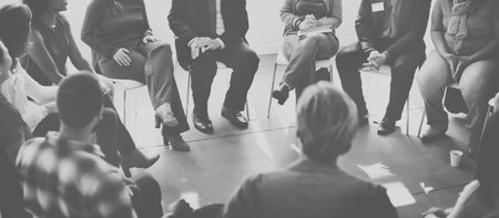Business Team Seminar Corporate Strategy Concept