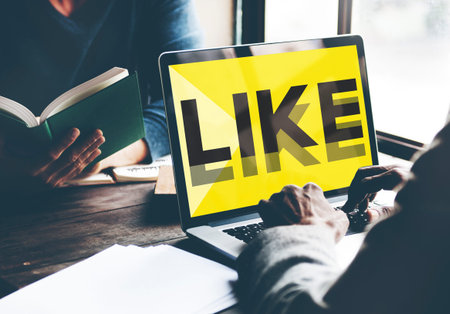 Browsing Network Internet Like Social Media Concept
