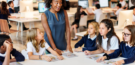 Classroom Learning Mathematics Students Study Concept