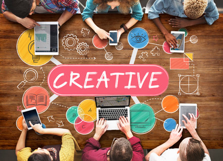 Creative Ideas Design Inspiration Imagination Concept