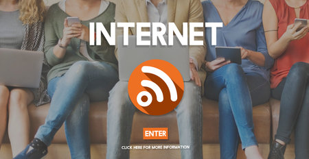 Internet Data Digital Network Computer Technology Concept