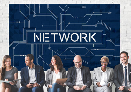 Network Social System Computer Connection Web Concept