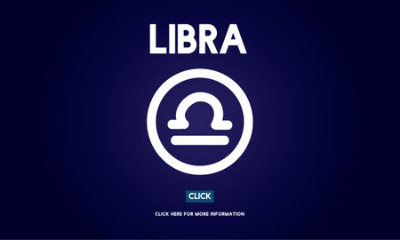 Libra Zodiac Sign Horoscope Myth Stars Symbol Concept