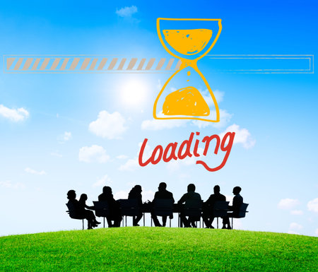 Loading Data Information Transfer Digital Internet Concept
